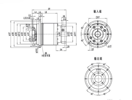 ND047A系列精密行星減速機(jī)