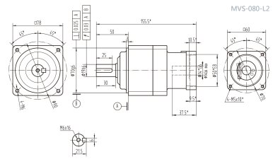 MVS080L2系列精密行星減速器的材質(zhì)優(yōu)勢(shì)