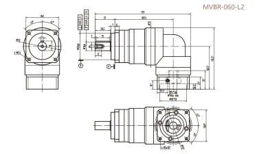 MVBR060L2行星減速機具有低背隙高精度的特點
